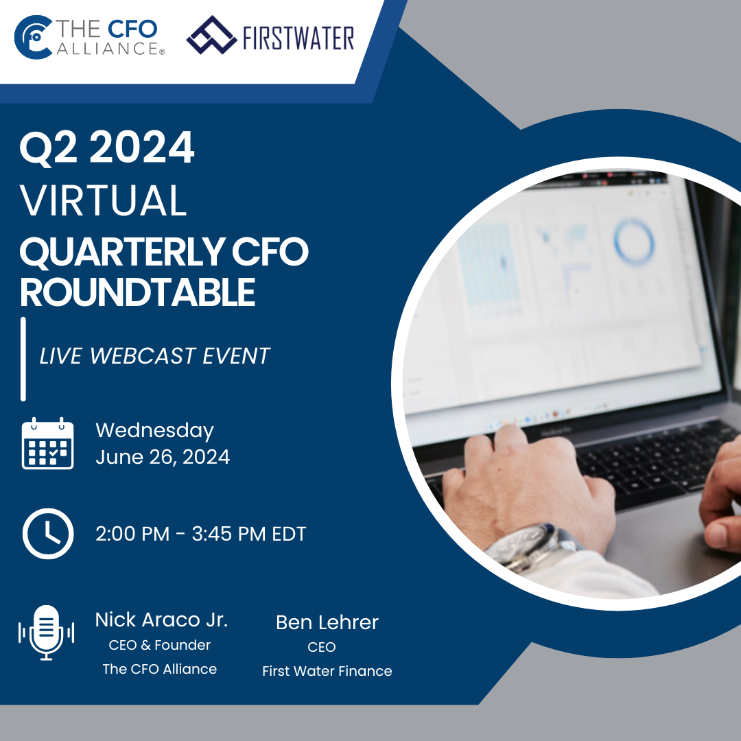 thumbnails Q2 2024 Virtual Quarterly CFO Roundtable